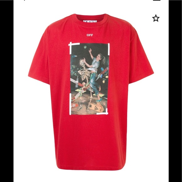 Off- white oversized shirt
